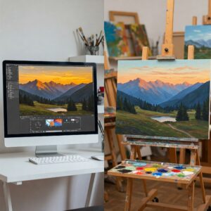 Holiday Memory to Painting